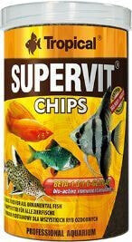 Корм для рыб SUPERVIT CHIPS Tropical 1л