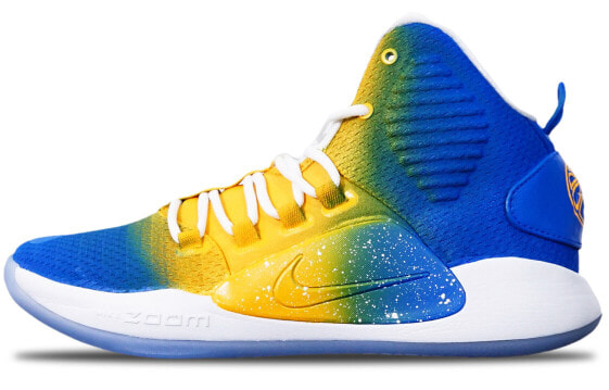 Кроссовки Nike Hyperdunk X Gradient Snowflake Warriors