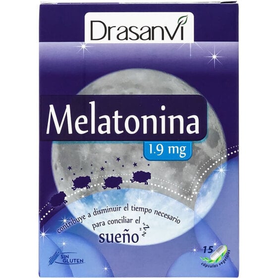БАД ДРАСАНВИ Мелатонин 1,9 мгр Упаковка 15 капс (Мультицвет)