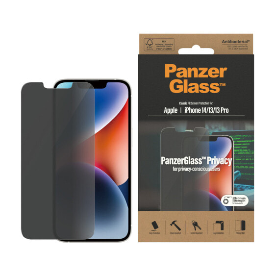 PanzerGlass Screen Prot. Privacy Classic Fit iP 6.1 Inch 2022