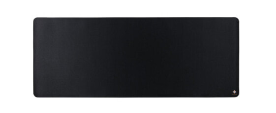 Deltaco GAM-006 - Black - Monochromatic - Rubber - Gaming mouse pad