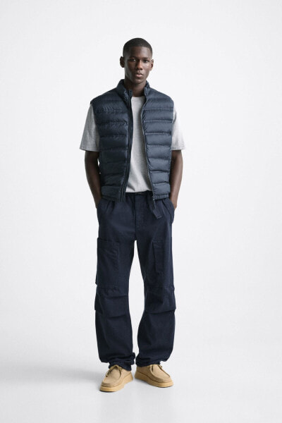 Lightweight quilted gilet