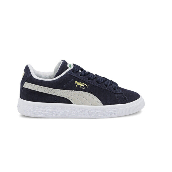 Puma Suede Classic Xxi Lace Up Toddler Boys Blue Sneakers Casual Shoes 38056103