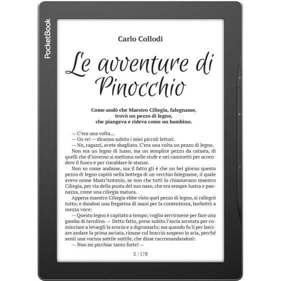 Электронная книга PocketBook InkPad Lite Черный/Серый 8 Гб