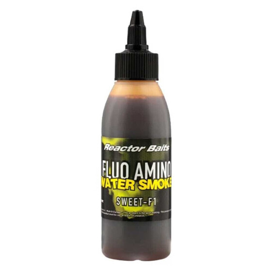 REACTOR BAITS Fluo Aminos Water Smoke 125ml Sweet F1 Liquid Bait Additive