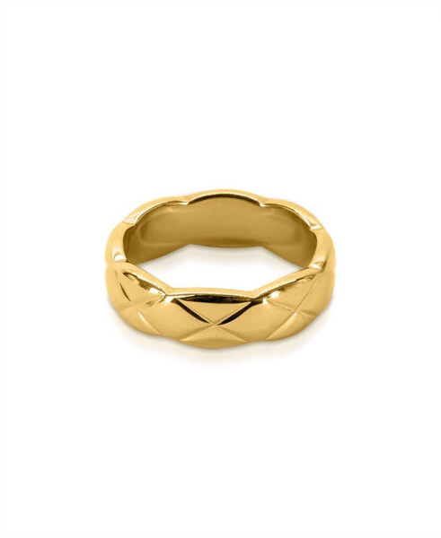 Nneoma 1/4" Ring in 18K Gold- Plated Brass