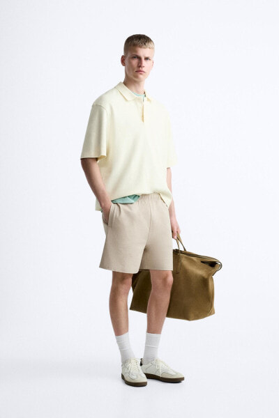 Relaxed fit polo shirt