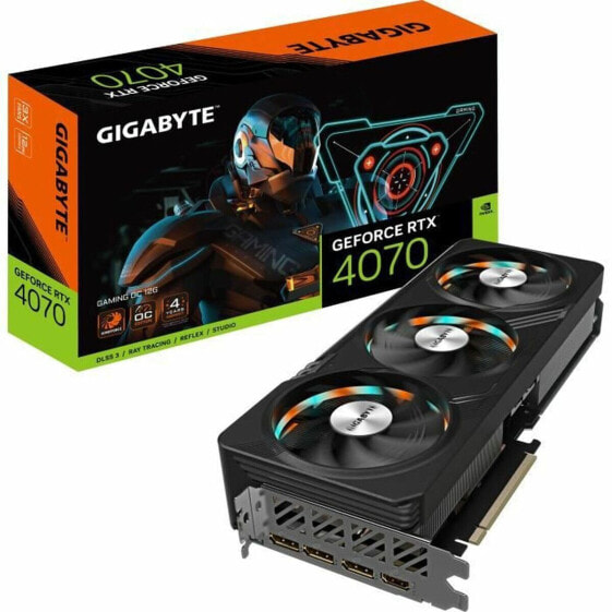 Графическая карта Gigabyte GV-N4070GAMING OC-12GD 12 GB GEFORCE RTX 4070