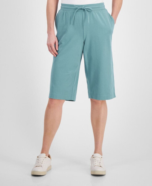 Petite Knit Skimmer Pants, Created for Macy's