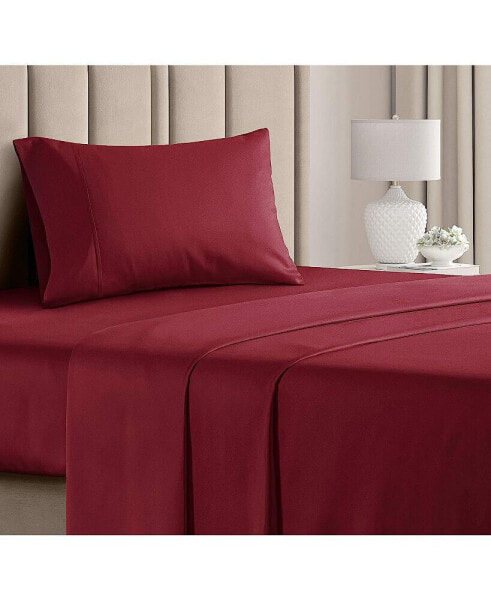 3 Piece 100% Cotton 400 Thread Count Sheet Set - Twin