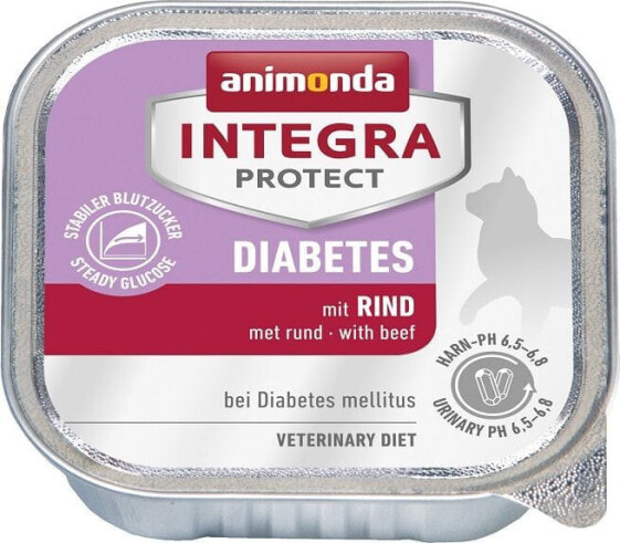 Animonda Integra Protect Diabetes tacka dla kota z wołowiną 100g