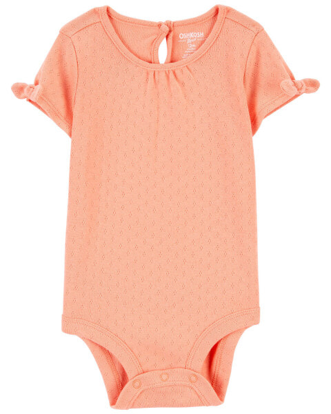 Baby Soft Pointelle Bodysuit 3M