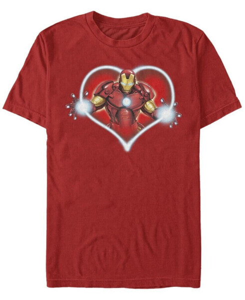 Men's Iron Heart Blast Short Sleeve Crew T-shirt