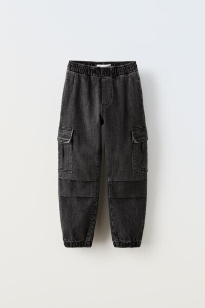 Джинсы для мальчиков ZARA Denim joggers