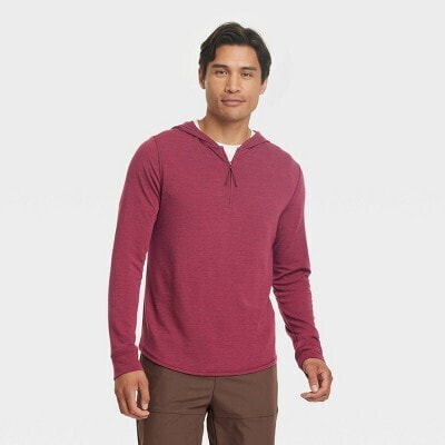 Men's Long Sleeve Merino Wool Hoodie - All in Motion