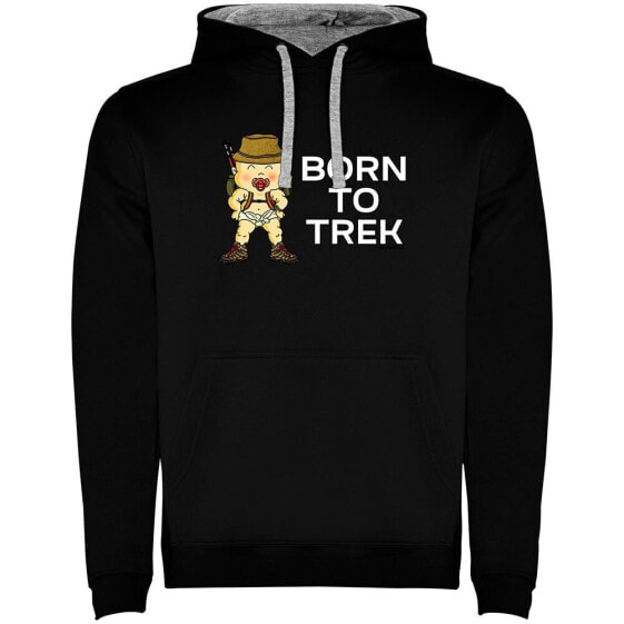 KRUSKIS Born To Trek Two-Colour hoodie