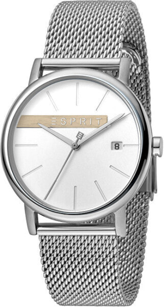 Часы и аксессуары Esprit ES1G047M0045 Серебряная сетка из дерева