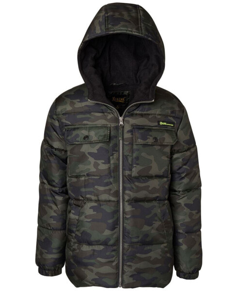 Куртка для малышей Wippette Camo-Print Hooded Puffer