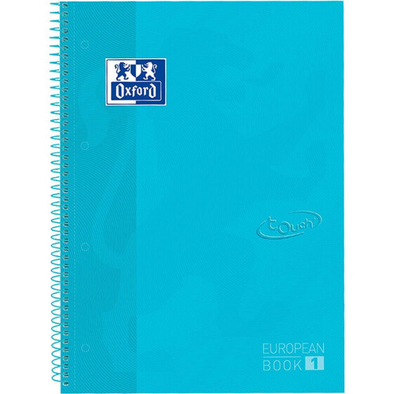 OXFORD HAMELIN A4 Notebook 5X5 Extrahard Cover 80 Sheets 1 colour band Touch