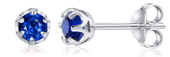 Серьги Silvego JJJ1032DBS Topaz Blue