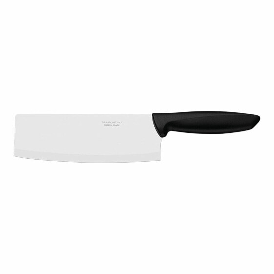 Нож кухонный Tramontina Plenus Восточный Чёрный 7" из нержавеющей стали