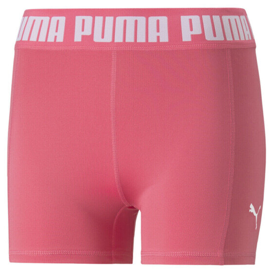 Puma Train Strong 3 Inch Shorts Womens Pink Athletic Casual 52165182