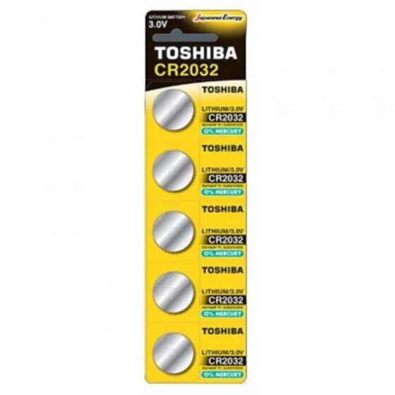 TOSHIBA CR2032 Pack Alkaline Batteries