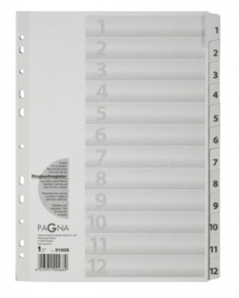 Pagna 31005-08 - White - Cardboard - Polypropylene (PP) - A4