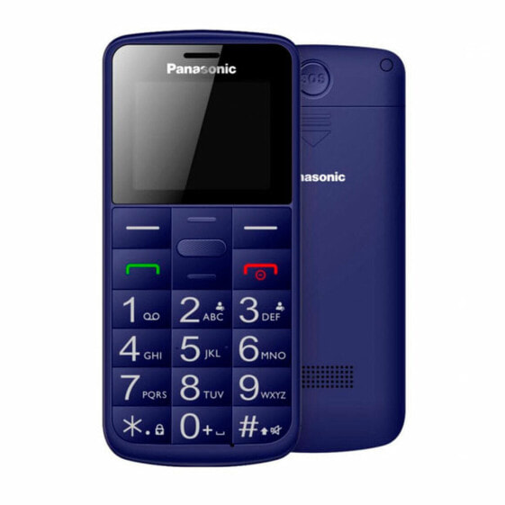 Мобильный телефон для пожилых людей Panasonic KX-TU110EXC 1,77" TFT Bluetooth LED Синий