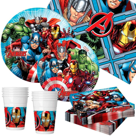 Набор товаров для вечеринки The Avengers 89 Предметов