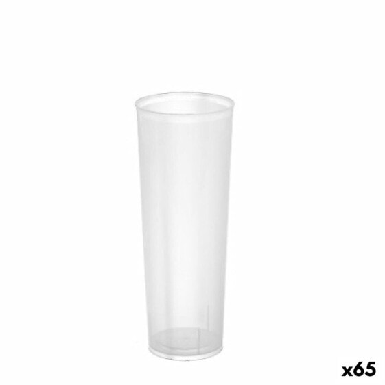 Набор многоразовых стаканов Algon Прозрачный 65 штук 330 мл (6 штук)