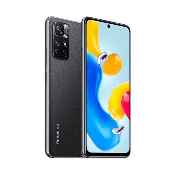 Смартфоны Xiaomi Note 11S 5G Чёрный 4 GB RAM 6,6" 128 Гб