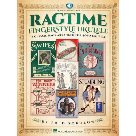 Укулеле Hal Leonard Ragtime Fingerstyle.