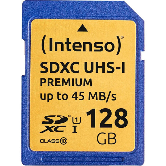 INTENSO SDXC 128GB Class 10 UHS-I Premium memory card