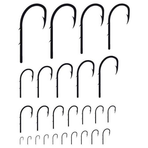 ASARI Universal Sandworm 691 barbed spaded hook