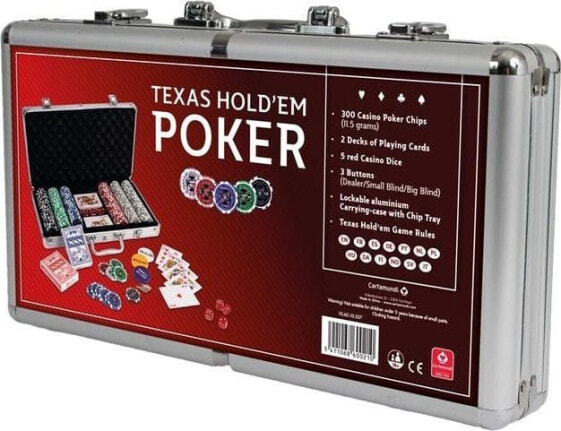 Cartamundi Poker set Alu case