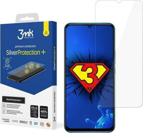 3MK 3MK Silver Protect+ Xiaomi Mi 10 Lite Folia Antymikrobowa montowana na mokro