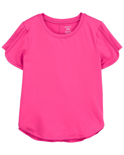 Kid Active Jersey Top In BeCool™ Fabric 6-6X