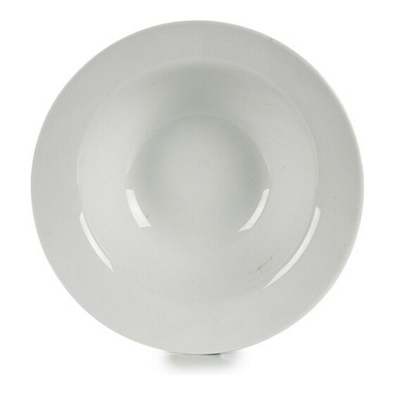 Pasta Dish White Porcelain 23 x 6,5 x 23 cm (Ø 23 cm)