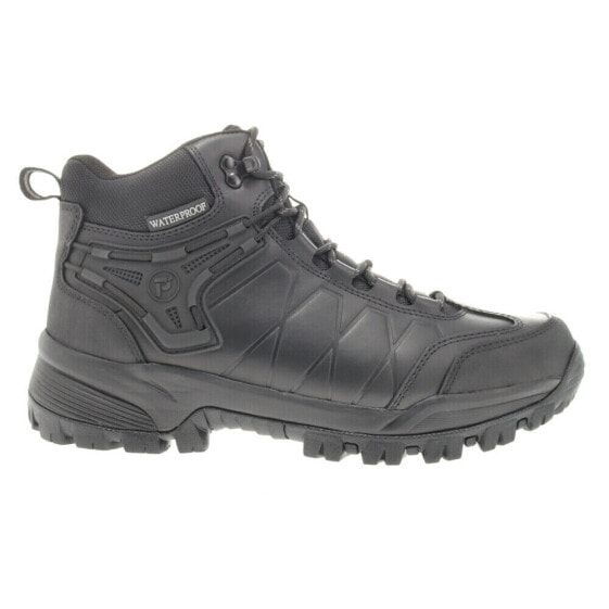 Propet Ridge Walker Force Round Toe Hiking Mens Black Casual Boots MBA052LBLK