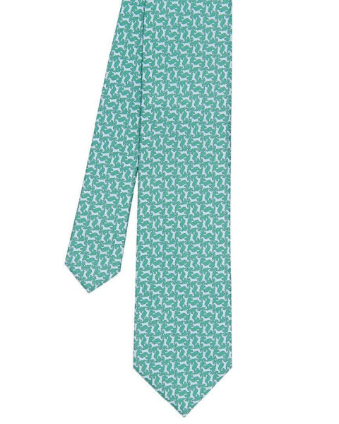 J.Mclaughlin Horse Silk Tie Men's Os