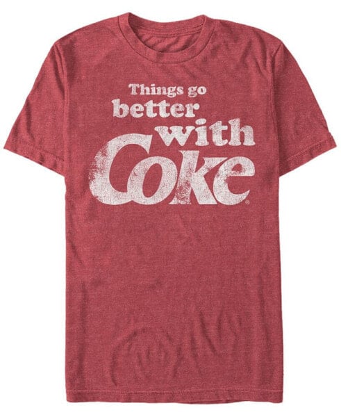 Men's Better With Coke Short Sleeve T- shirt