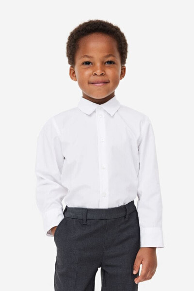 2-pack easy-iron school shirts