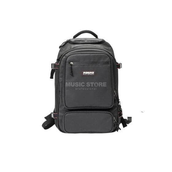 Magma Riot DJ-Backpack black/red