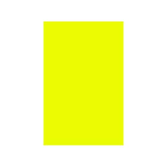 Card Iris Fluorescent Yellow 50 x 65 cm