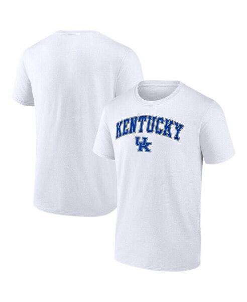 Men's White Kentucky Wildcats Campus T-shirt