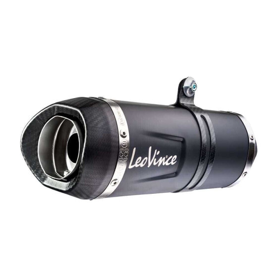 LEOVINCE LV One Evo Black Edition Yamaha Ref:14251EB Homologated Stainless Steel&Carbon Slash Cut Full Line System