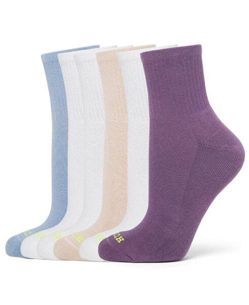 Women's Mini Crew 6 Pack Socks