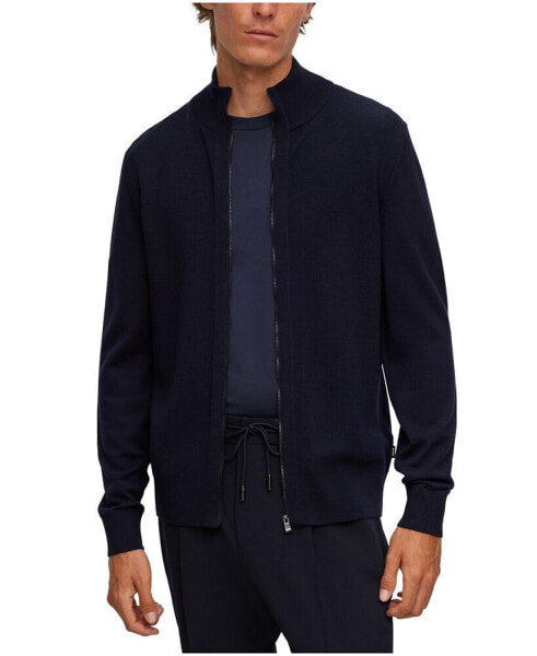 Men's Zip-Up Cardigan