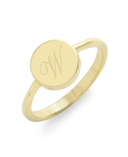 Annie Initial Coin Ring